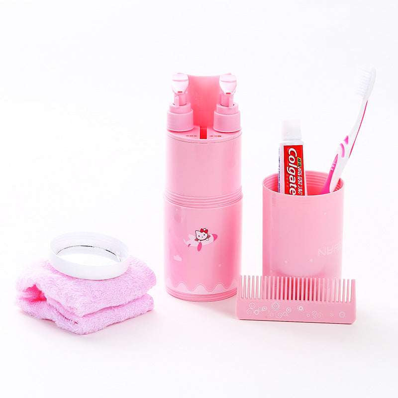 Easy Travel Travel Wash Cup Set Portable - Minihomy