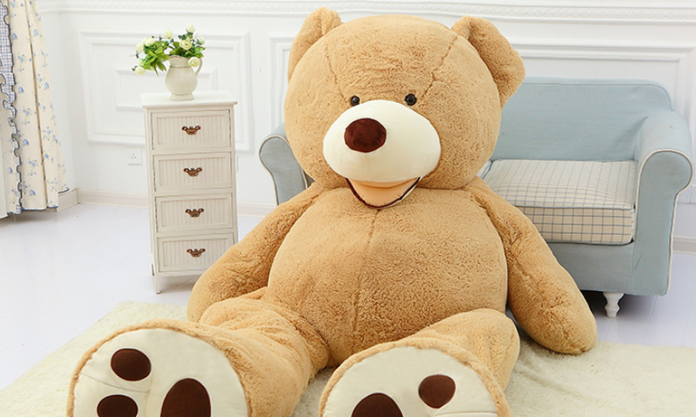 Giant Teddy Bear Plush Toy - Soft and Huggable - Various Sizes - Minihomy