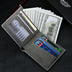 Men's short retro wallet Korean version of the multi-function cross section ultra-thin soft wallet - Minihomy