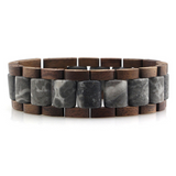 Vintage Stone Wood Bracelet