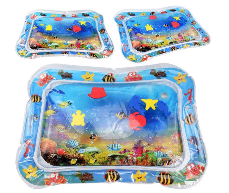 Baby Inflatable Summer Beach Water Mat Fun Activity Play Toys Baby Pillows - Minihomy