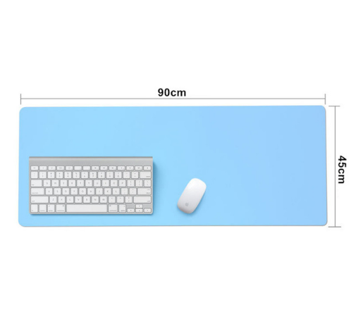 Oversized Laptop Keyboard Desk Pad: Premium PU Leather Surface - Minihomy