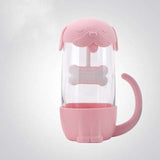 Cute Office Cat Tea Separate Water Cup - Minihomy