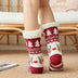 Christmas socks female autumn and winter tube floor socks - Minihomy