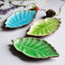 Creative Banana Leaf Shape Ceramic Plate Lovely Seasoning Dish - Minihomy