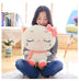 Cute Big Face Smiling Cat Stuffed Plush pillow Toys Soft Animal Smile Cat Dolls - Minihomy