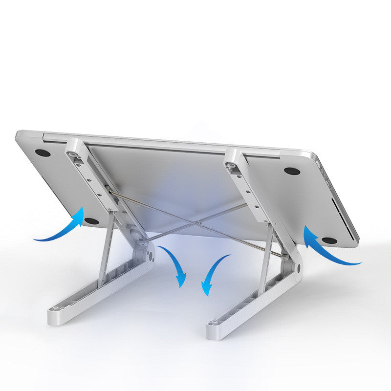 Notebook stand desktop cooling folding portable bracket - Minihomy