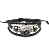 Multilayer Braided Bracelet Vintage Jewelry Mens - Minihomy