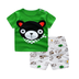 Cartoon Clothing Baby Boy Summer Clothes T-shirt Baby Girl Casual Clothing Sets - Minihomy