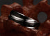 Black Titanium Steel Twill Men's Ring - Minihomy