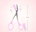 Beauty tools eyebrow scissors with eyebrow comb - Minihomy