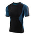 Men's new seamless knit tight-fitting short sleeves - Minihomy