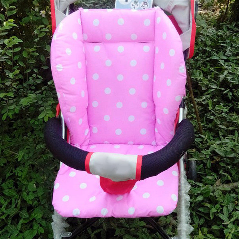 Baby Infant Stroller Seat Pushchair Cushion Cotton Mat Rainbow Color Soft Thick Pram Cushion Chair - Minihomy