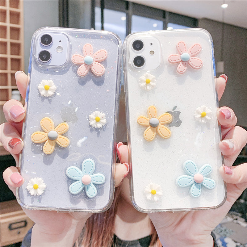 Girl flowers phone case - Minihomy