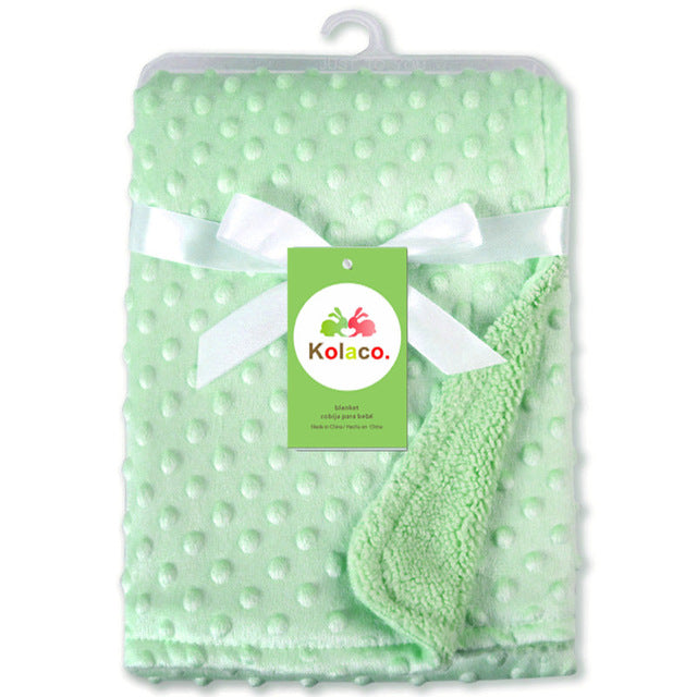 Polar Dot Baby Blanket Newborn Baby Swaddle Wrap Envelope - Minihomy