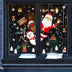 Christmas decorations store window stickers - Minihomy