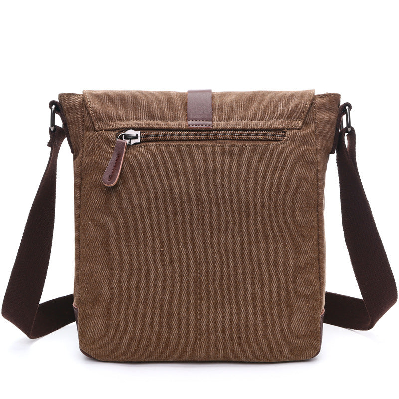 Practical business single shoulder oblique cross bag men's casual canvas bag