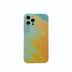 Phone Case Oil Painting Gradient Geometry Soft Silicone Cases For iPhone - Minihomy