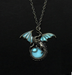 Glowing Dragon Pendant Necklace - Minihomy