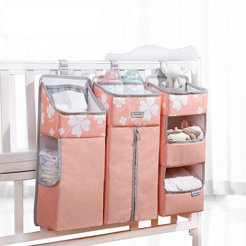 Baby bed storage bag hanging bag - Minihomy