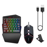 Gaming Keyboard Throne One Mouse Set - Minihomy