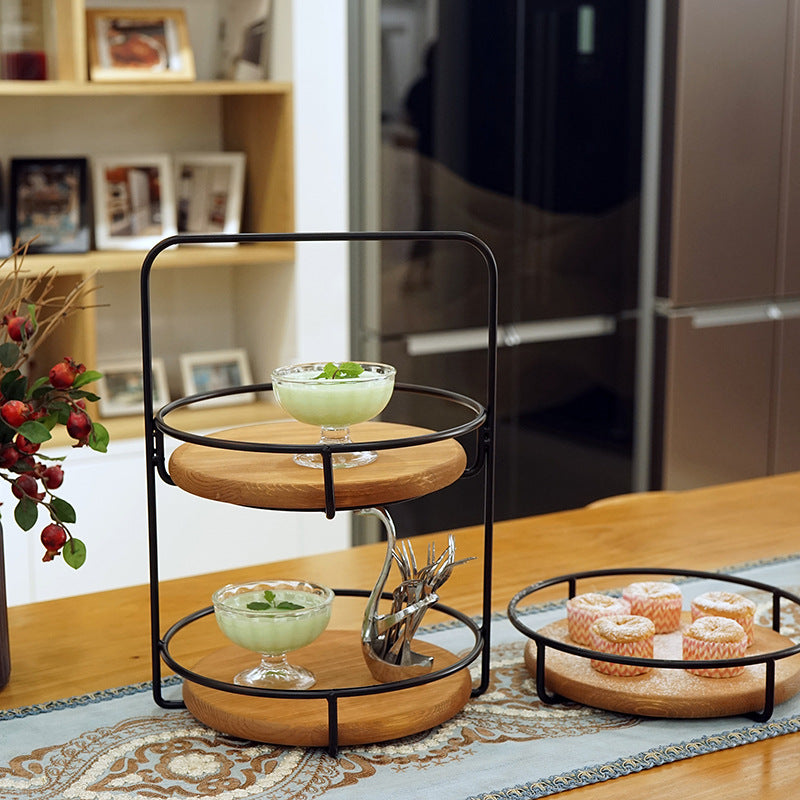 Retro dessert rack