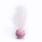 Starry sky ball plus feather cat toy