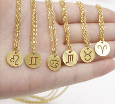 Zodiac Circle Necklace