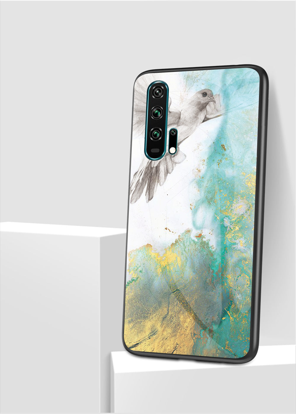 Anti-fall marble mobile phone case - Minihomy