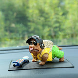 American Bully Dog Dashboard Decor - Minihomy