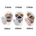 Healthy Containers Cereal Grain Dry Food Storage Tank Transparent Cover Plastic Case - Minihomy