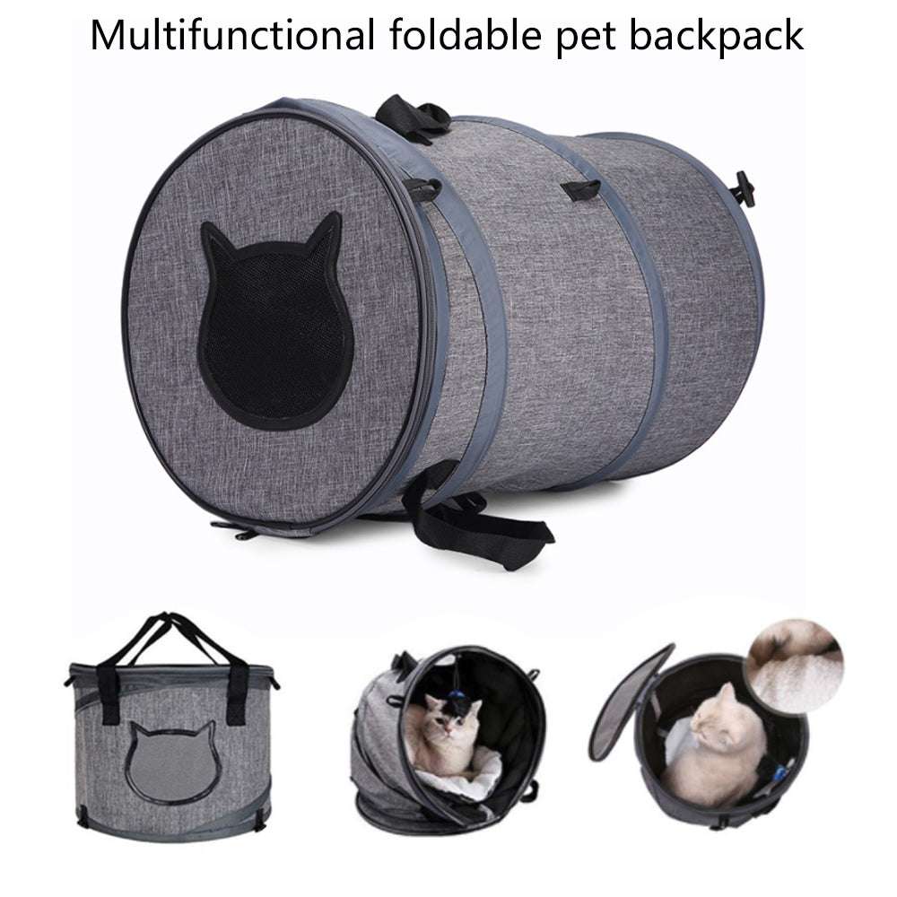 Fodable Pet Dog Cat Carrier Bag Outdoor Travel Cat Tunnel Toys Portable Puppy Carriers Cat Litter Sleeping Bed Nest - Minihomy