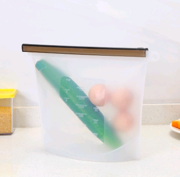 Silicone fresh-keeping bag vacuum sealed bag food  storage bag refrigerator food fruit storage bag