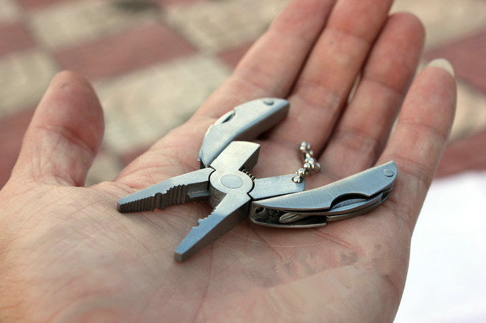 Multi-tool Pliers Mini Multi-purpose Folding Pliers Outdoor Products - Minihomy