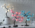 LED Tree Lamp Rose Small Tree Lamp - Minihomy