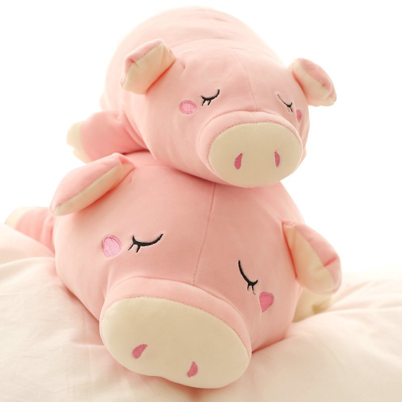 Soft pig plush toy pig doll cartoon pillow down cotton doll doll birthday gift