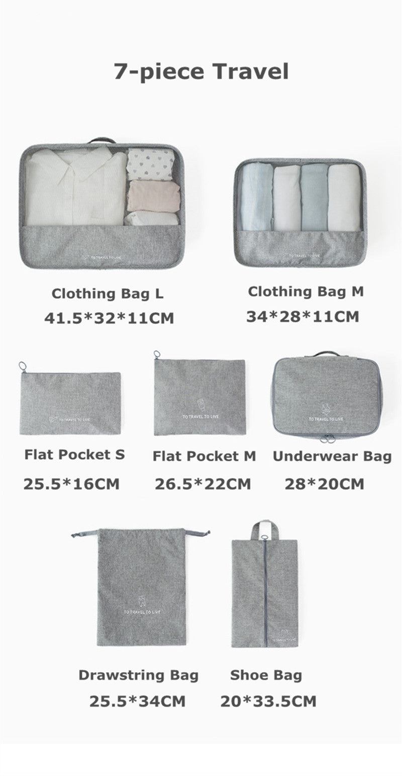 high quality 7pieces/set travel bag Storage bag - Minihomy