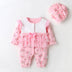 New born baby girl clothes and romper cotton long sleeves - Minihomy