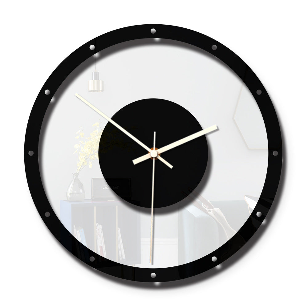 European minimalist creative home wall clock - Minihomy