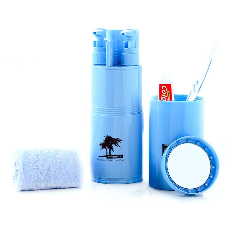 Easy Travel Travel Wash Cup Set Portable - Minihomy