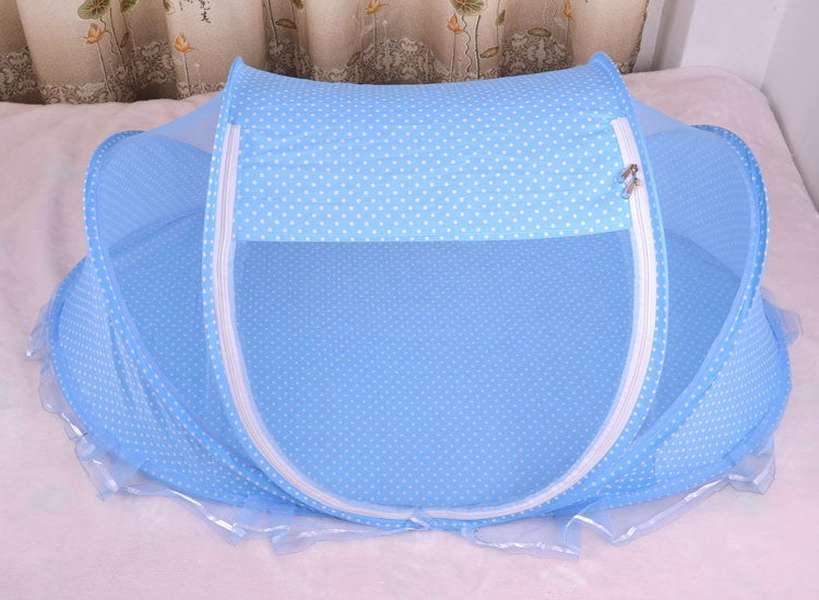 Foldable  Baby Bed Net With Pillow Net 2pieces Set - Minihomy