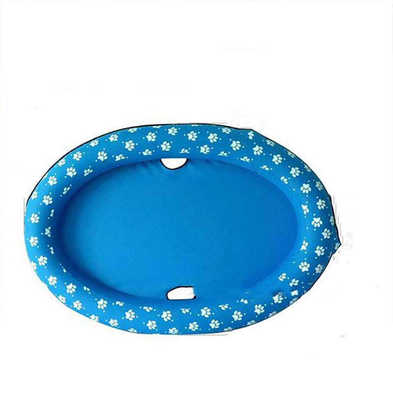 Dog Swimming Pool Inflatable Hammock Pets Pool Floating Bed Spring Summer Swimming Ring - Minihomy