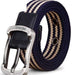 Men's Canvas Work Belt Labor Insurance Pin Buckle Belt - Minihomy