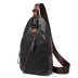 Leather Chest Bag Shoulder Messenger Bag - Minihomy