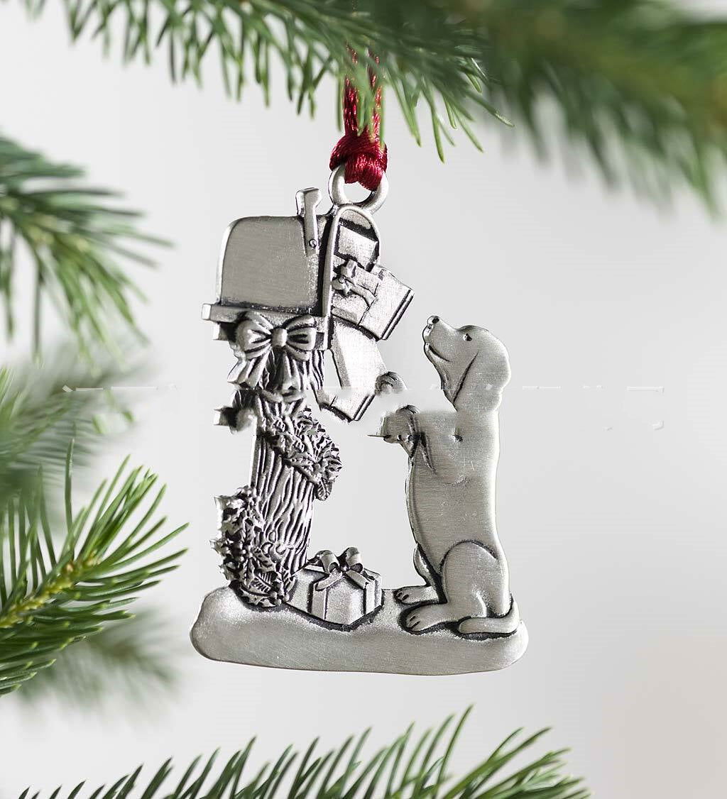 Pure Tin Christmas Tree Ornaments