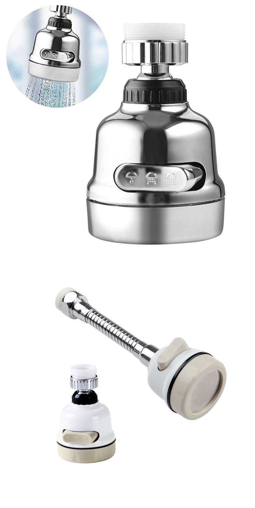 Faucet Booster Shower Household Tap Splash Filter - Minihomy