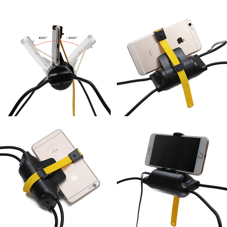 Multifunctional Mobile Phone Tablet Lazy Spider Bracket - Minihomy