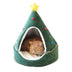 Christmas Tree Pet Bed Winter Warm Pet Nest Cat House Dog pet supplies - Minihomy