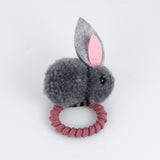 Hair ball rabbit hair ring - Minihomy