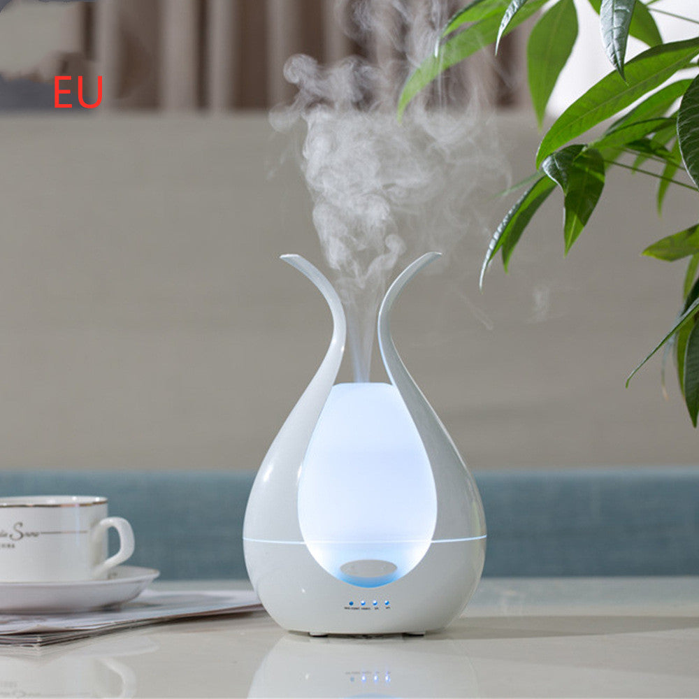 Home Office Humidifier Small Essential Oil Night Light Aroma Diffuser - Minihomy